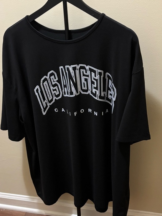 SHEIN Other - Lot Of Two Women LOS ANGELES CALIFORNIA Graphic Crop Tee & T-shirt Sz Large,  3x
